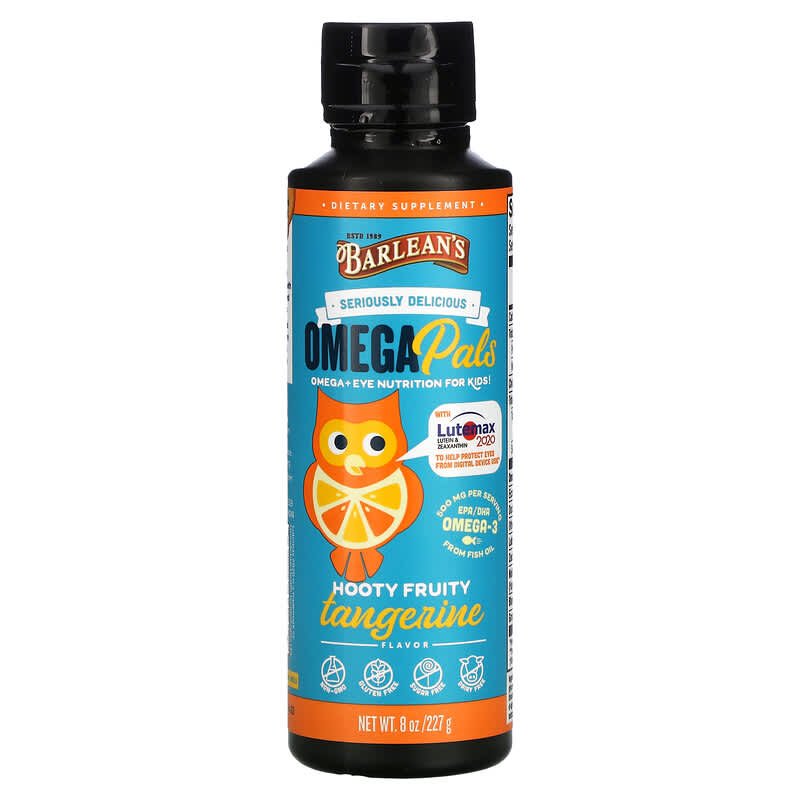 Barlean’s Omega Pals Omega-3 Supplement for Kids