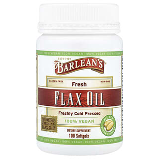 Barlean's, Fresh Flax Oil, 100 Softgels