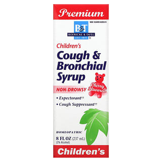 Boericke & Tafel, Premium, Children's Cough & Bronchial Syrup, Cherry, 8 fl oz (237 mg)
