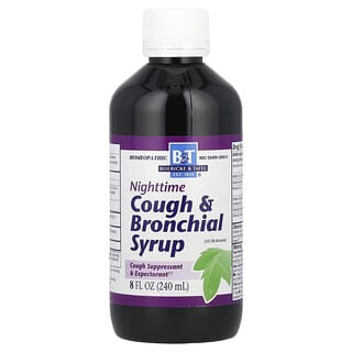 Boericke & Tafel, Cough & Bronchial Syrup, Nighttime, 8 fl oz (240 ml)