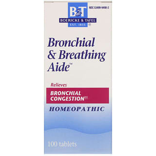 Boericke & Tafel, Broncial & Breathing Aide, 100 قرص