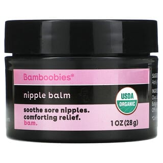 Bamboobies, Organic Nipple Balm, 1 oz (28 g)