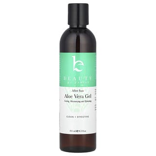 Beauty By Earth, Aloe Vera Gel, Hautberuhigende After-Sun-Pflege für Gesicht und Körper, duftneutral, 251 ml (8,5 fl. oz.)