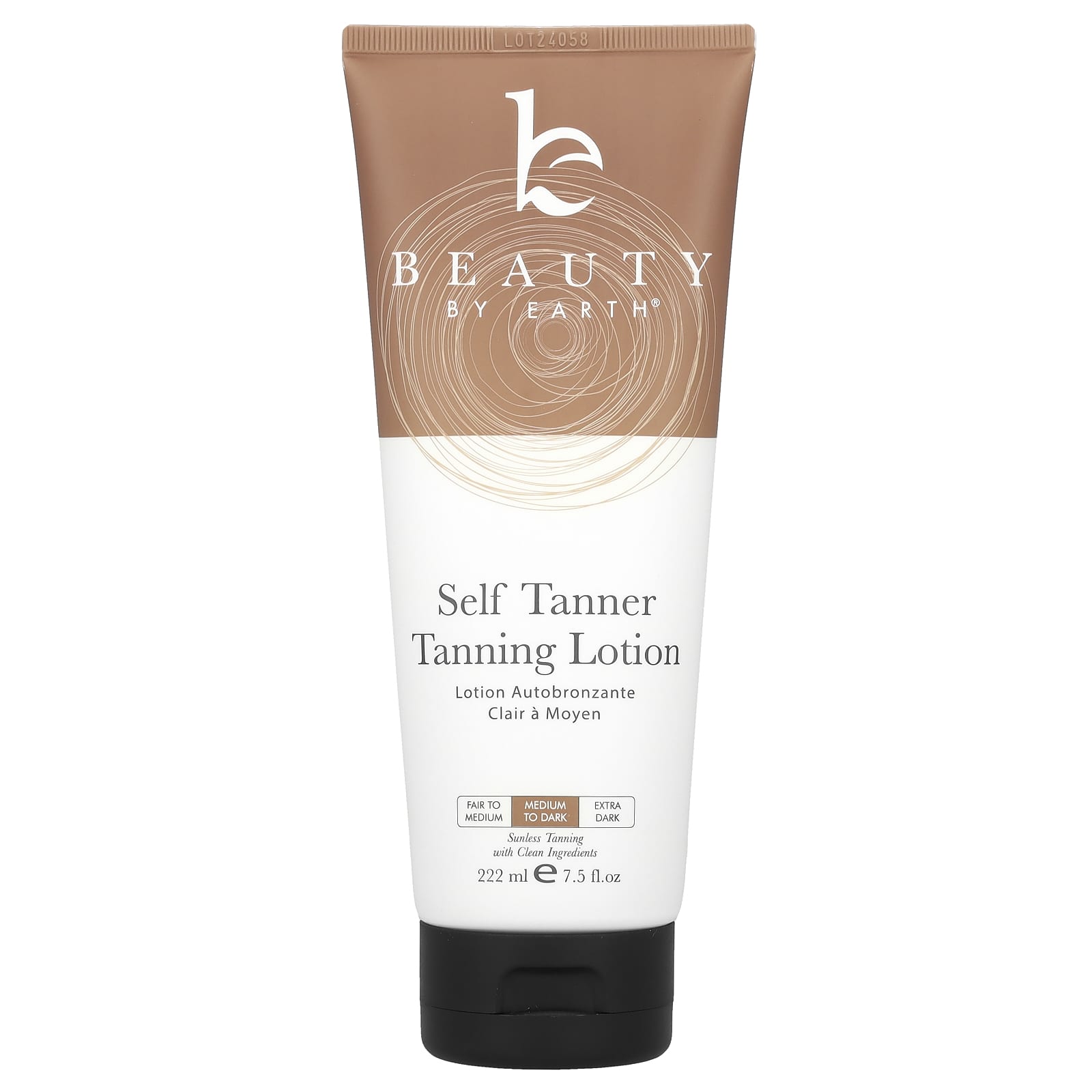 Self Tanner Tanning Lotion, Medium to Dark, 7.5 fl oz (222 ml)