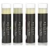 Organic Beeswax Lip Balm, Exotic Multi-Pack, 4 Tubes, 0.15 oz Each