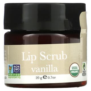 Beauty By Earth, Lip Scrub, Vanilla, 0.7 oz (20 g)