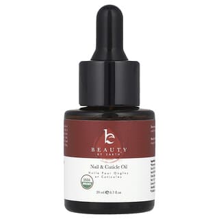 Beauty By Earth, Organikus köröm- és kutikulaolaj, 0,7 fl uncia (20 ml)