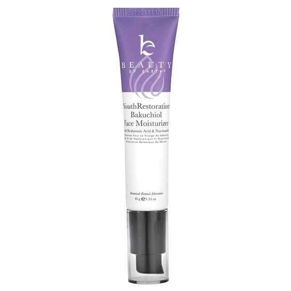 Beauty By Earth, 유스 레스토레이션 바쿠치올 페이스 모이스처라이저, 40g(1.35fl oz)