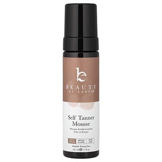 Beauty By Earth, Selbstbräunermousse, mittel bis mittel, 222 ml (7,5 fl. oz.)