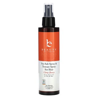 Beauty By Earth, Spray de sal marina y spray texturizante para el cabello, Brisa cítrica, 177 ml (6 oz. Líq.)