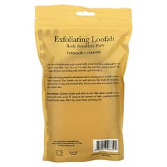 Beauty By Earth, Luffa-Peeling, 2 Luffa-Pads