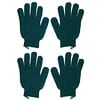 Exfoliating Gloves, Medium Exfoliation, Green, 2 Pairs