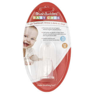 Brush Buddies‏, Baby Care, מברשת שיניים אצבעון, גיל 3-0, מברשת שיניים אצבעון 1