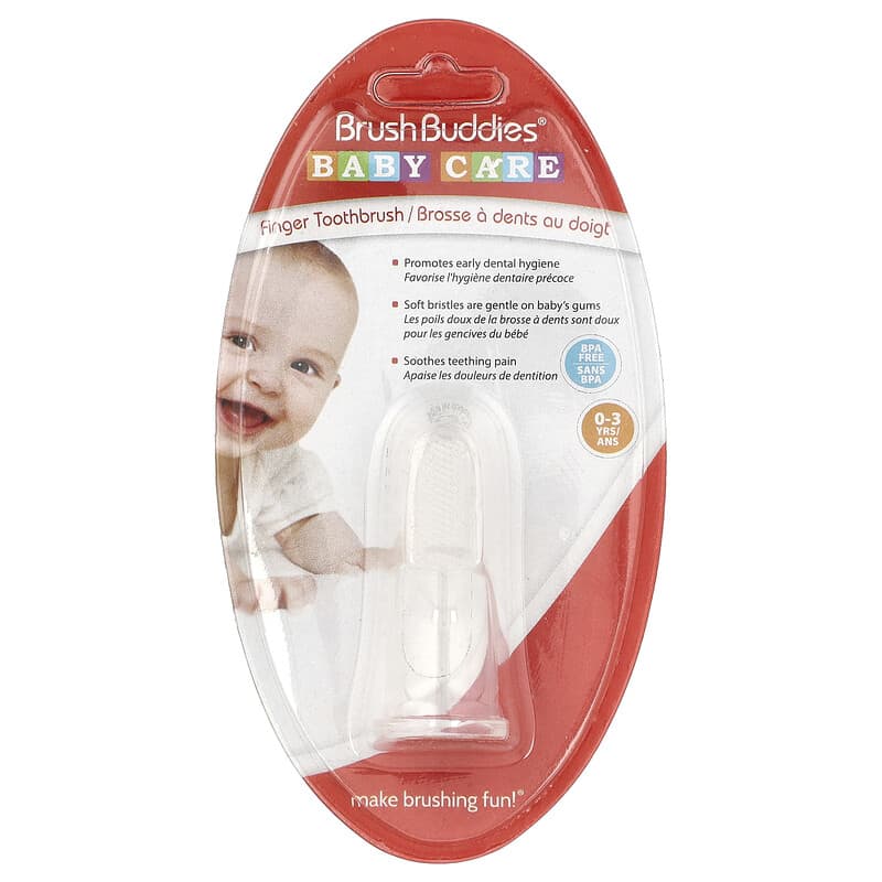 Baby Care, Finger Toothbrush, 0-3 Yrs, Finger Toothbrush