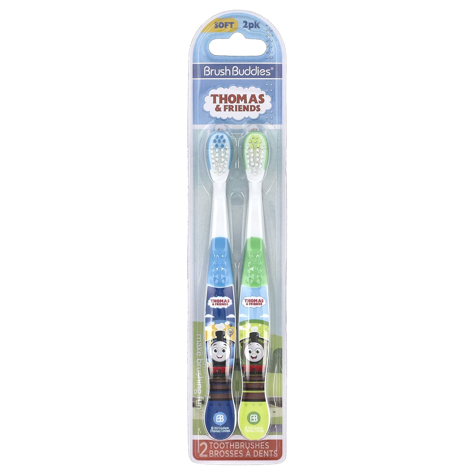 Thomas Friends Toothbrushes, Soft, Toothbrushes