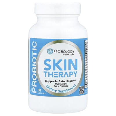 Belle+Bella, Probiology®, Probiotic Skin Care, 30 Capsules (15 Billion CFU Per Capsule)