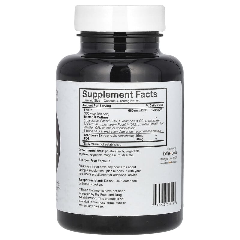 プロバイオロジー、プロバイオティクスフローラプレナタル、250億CFU、30粒