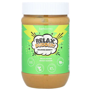 Bark Bistro, Relax Budder, Peanut Butter, For Dogs, 17 oz (480 g)