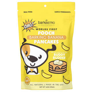 Bark Bistro, Panquecas do Worlds First Pooch, Banana Barking, 396 g (14 oz)