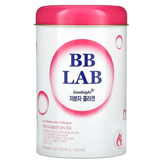 BB Lab, Goodnight, collagene a basso contenuto molecolare, 30 bustine, 2 g ciascuna