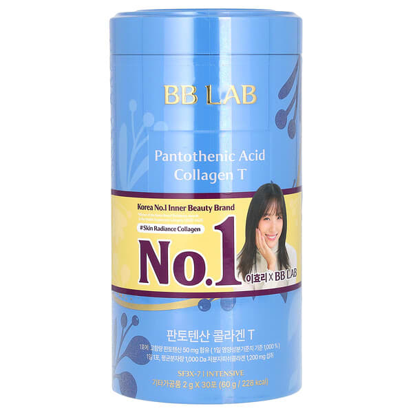 Bb Lab Pantothenic Acid Collagen T 30 Packets 2 G Each