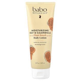 Babo Botanicals, Lotion hydratante pour le corps, Avoine et calendula, 237 ml