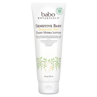 Babo Botanicals, Sensitive Baby, Daily Hydra Lotion, Fragrance Free, 8 fl oz (237 ml)