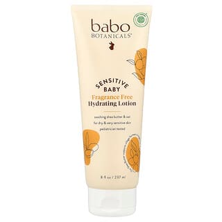 Babo Botanicals, Sensitive Baby, Loción hidratante, Sin fragancia, 237 ml (8 oz. líq.)