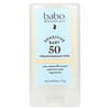 Babo Botanicals, Sensitive Baby, Mineral Sunscreen Stick, SPF 50, Fragrance Free, 0.6 oz (17 g)