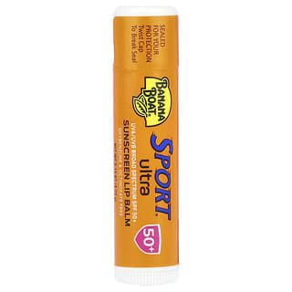 Banana Boat, Sport™ Ultra, Bálsamo labial con protección solar, FPS +50, Paquete de 2 piezas, 4,25 g (0,15 oz) cada una