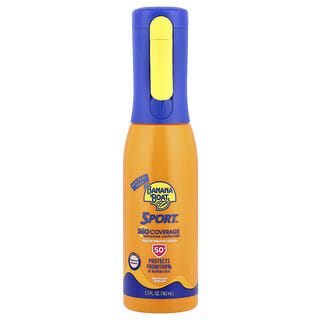 Banana Boat, Sport™, Sunscreen, 360 Coverage Advanced Control Mist, SPF 50+, 5.5 fl oz (162 ml)