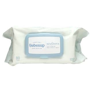 Bebesup, Baby Wipes, Sensitive, 80 Sheets