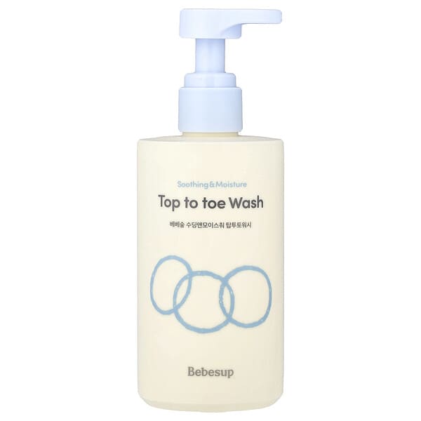 Bebesup, Jabón líquido de la cabeza a los pies, Para bebés, 300 ml (10,14 oz. líq.)