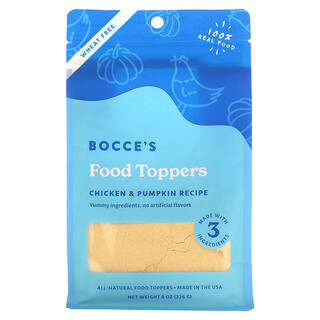 Bocce's Bakery, Suplementos alimenticios, Para perros, Pollo y calabaza`` 226 g (8 oz)