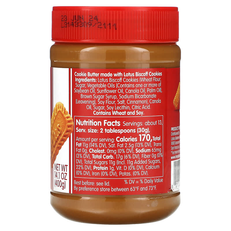 Biscoff butter discount
