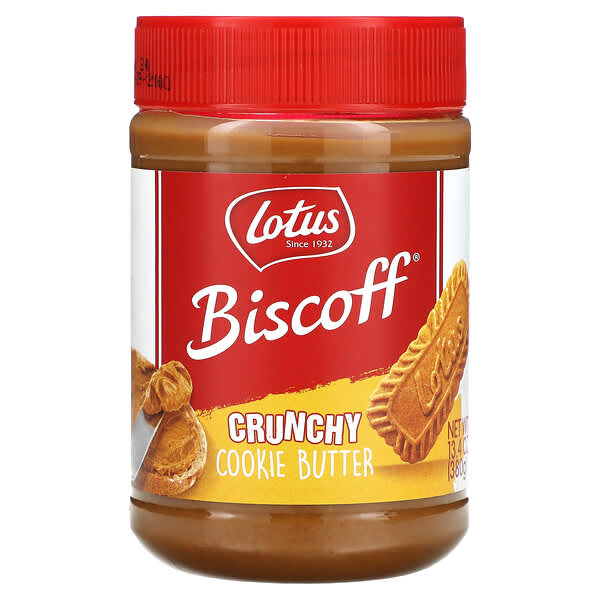 Biscoff, Crunchy Cookie Butter, 13.4 oz (380 g)