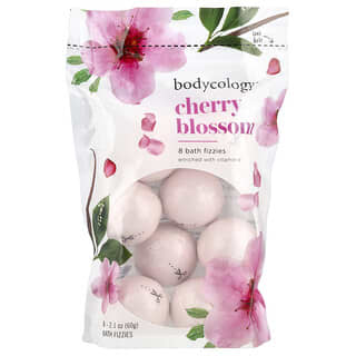 Bodycology, Bath Fizzies, вишневый цвет, 8 шт., 60 г (2,1 унции)