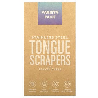 basicConcepts, Tongue Scrapers, Variety Pack, 2 Pack