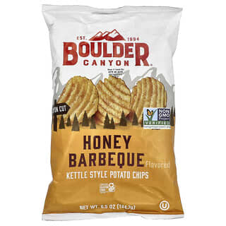 Boulder Canyon, Картофельные чипсы, барбекю с медом, 184,3 г (6,5 унции)