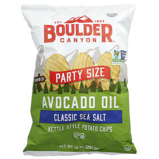 Boulder Canyon‏, رقائق البطاطس بزيت الأفوكادو ، بملح البحر الكلاسيكي ، 10 أونصات (283.5 جم)
