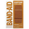 Adhesive Bandages, Ourtone, Flexible Fabric, Extra Large, BR45, 10 Bandages
