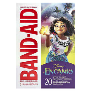 Band Aid, Пластыри, разные размеры, Disney Encanto, 20 бинтов