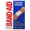Adhesive Bandages, Tough Strips, 20 Bandages