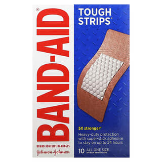 Band Aid, 粘性繃帶，耐用，10 條繃帶