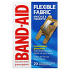 Adhesive Bandages, Flexible Fabric, Assorted Sizes, 20 Bandages