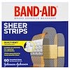 Brand Adhesive Bandages, Sheer Strips, 60 Assorted Sizes