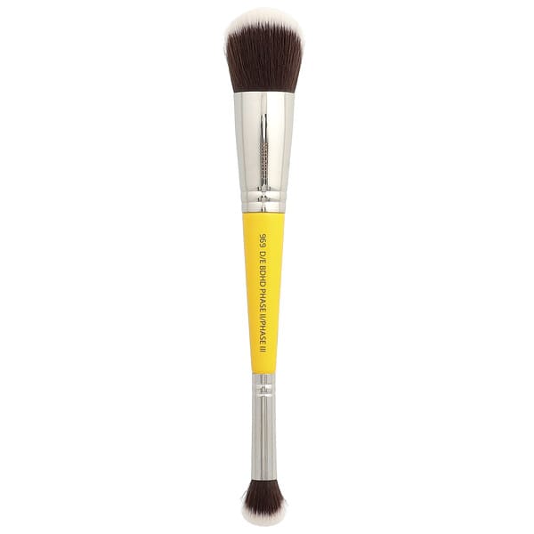 Bdellium Tools, Standard Series, 더블 엔디드 브러시, 페이스 969, 브러시 1개
