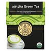 Buddha Teas, Té de hierbas orgánicas, Verde matcha, 18 bolsitas de té, 27 g (0,95 oz)
