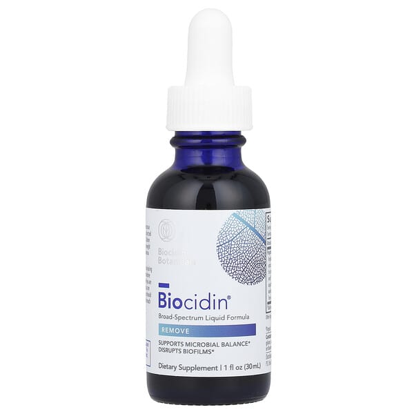 Biocidin®, Broad-Spectrum Liquid Formula, 1 fl oz (30 ml)