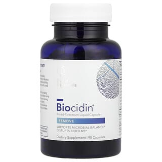 Biocidin Botanicals, Biocidin®（バイオシジン）、広域スペクトル液体カプセル、90粒